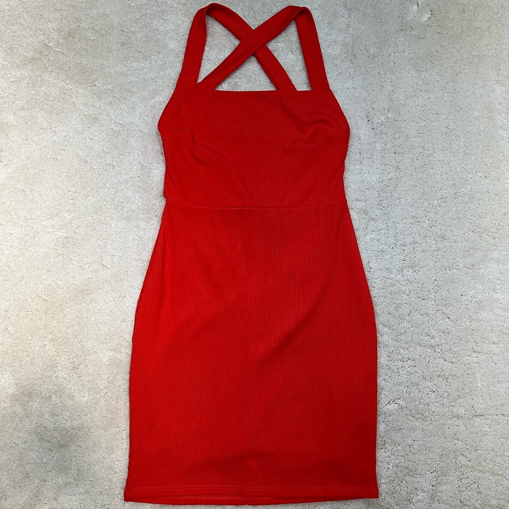 3/$20 DEAL! Bright Orange Dress NWT